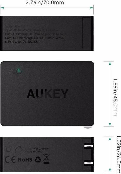 Immagine prodotto Aukey Pa-T14 (42 W)