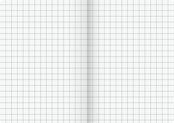 Actual product image Exercise book Vivendi Lineatur 7 chequered DIN A5 without margin, 16 sheets (A5, Checked)
