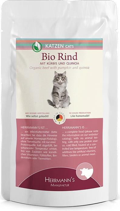 Produktbild Herrmanns Selection Rind mit Kürbis und Quinoa (Adult, Senior, 1 Stk., 100 g)