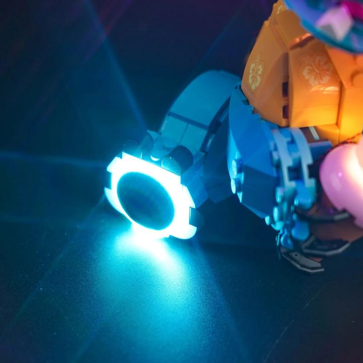 Immagine prodotto BrickBling Set di luci a LED per LEGO Stitch (43249) incluso telecomando