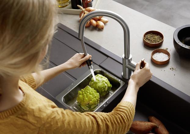 Actual product image Blanco Metra 6 S (Fitted sink, 100 cm, 50 cm)