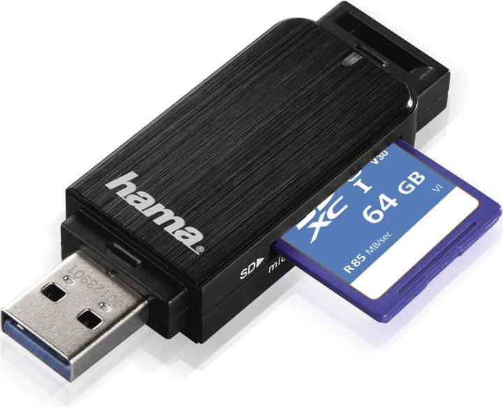 Produktbild Hama SD-/microSD-Kartenleser (USB 3.0)