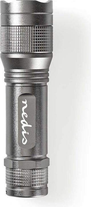 Immagine prodotto Nedis Torcia LED, Premium, 330lm - argento (3.40 cm, 330 lm)