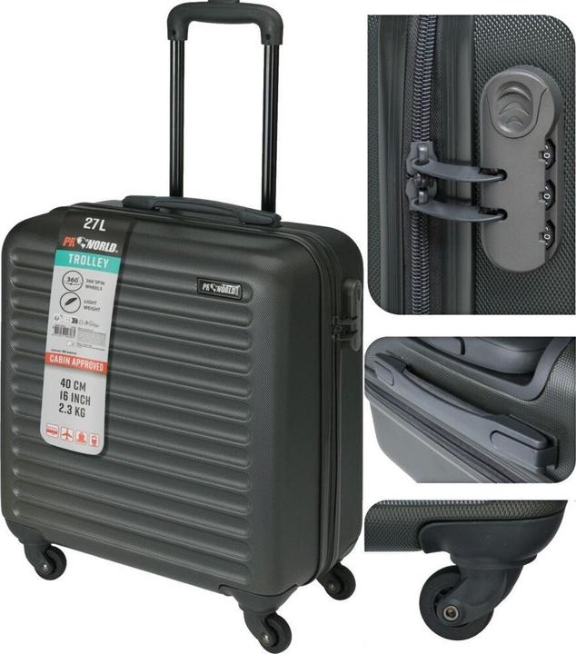 ProWorld Trolley (27 l, Handgepäck (bis 50l))