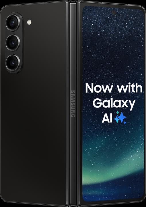 Samsung Galaxy Z Fold5 (512 GB, Phantom Black, 7.60", Dual SIM, 50 Mpx, 5G)