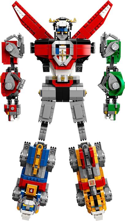 Actual product image LEGO Voltron (21311, LEGO Ideas, LEGO Rare Sets)