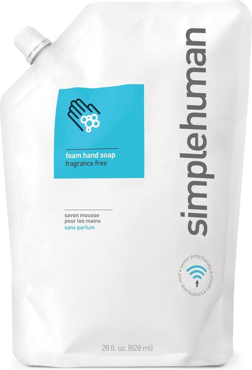 Actual product image Simplehuman Foaming soap fragrance free 828 ml (Liquid soap, 828 ml)