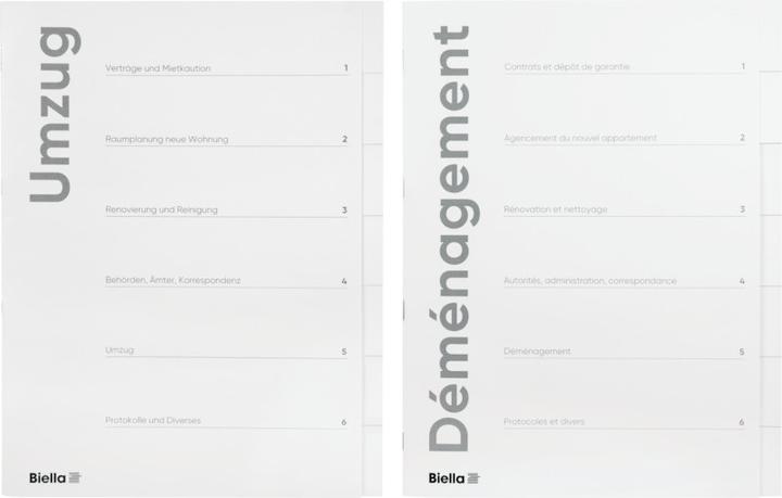 Image du produit Biella Dossier de rangement Déménagement (A4, 100 x)