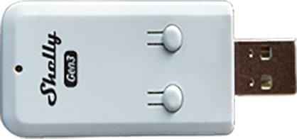 Actual product image Shelly BLU TRV x1 + BLU Gateway Gen3