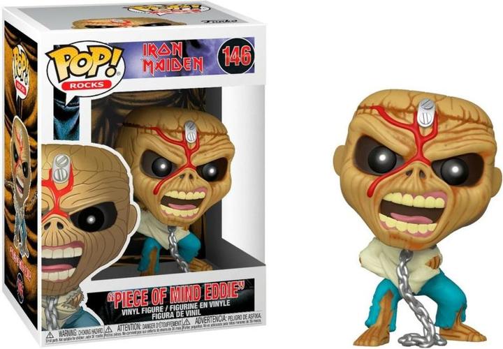 Actual product image Funko POP! - Iron Maiden: Skeleton Eddie (Piece Of Mind)