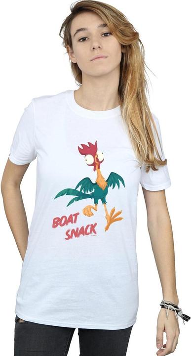 Immagine prodotto Disney Moana Boat Snack Maglietta Ampia Donna (L)