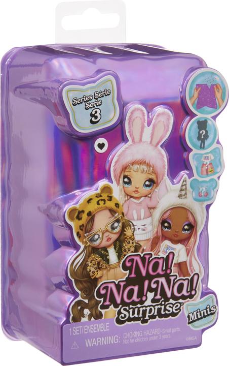 Actual product image MGA Na! Na! Na! Surprise Minis Assortment Series 3 in PDQ