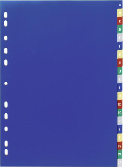Produktbild Durable PP-Register, diverse Ausführungen, einzeln