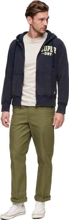 Immagine prodotto Superdry Giacca felpata Casual Vestibilità comoda Felpa con cappuccio atletica vintage con zip (M)
