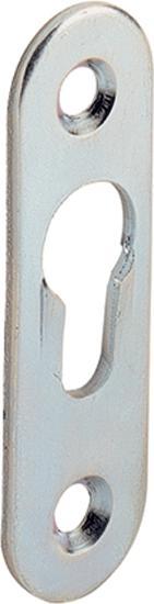 Actual product image Hettich Lens head fitting Steel galvanised Length 62 mm Width 18 mm (1 pcs.)