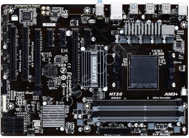 Produktbild Gigabyte Ga 970a Ds3p (AM3+, AMD 970, AMD SB950, ATX)