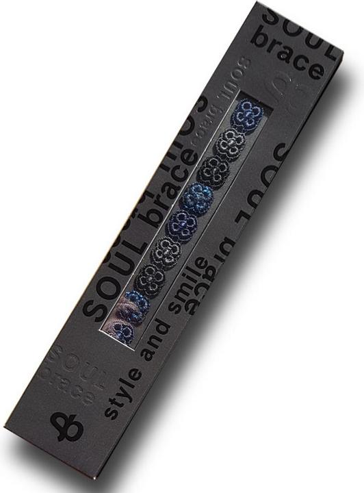 Actual product image Soulbrace bracelet Flower Power (26 cm, Textile embroidery)