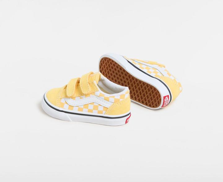 Vans Old Skool V Color Theory Checkerboard Banana Cream (20)