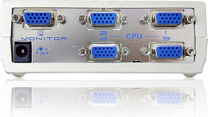 Immagine prodotto Aten VS491 Switch video VGA, 1 monitor - 4 PC