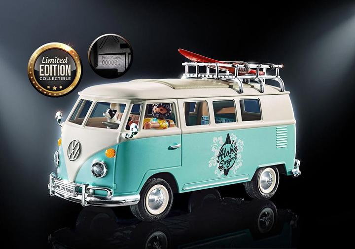 Image du produit Playmobil Volkswagen T1 Camping Bus - Edition spéciale (70826, Voiture populaire Playmobil)