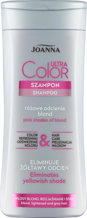 Produktbild Joanna Ultra Color System Shampoo For Pink Shade Forond And Lightened Hair 200Ml (200 ml, Flüssiges Shampoo)