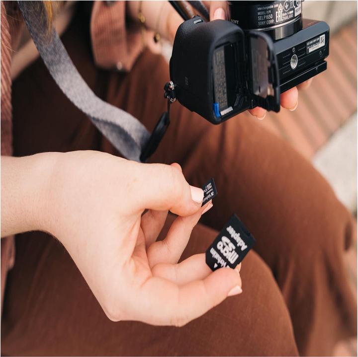Actual product image Verbatim Micro SDXC Card Class 10 (128 GB, microSDXC, U1, UHS-I)