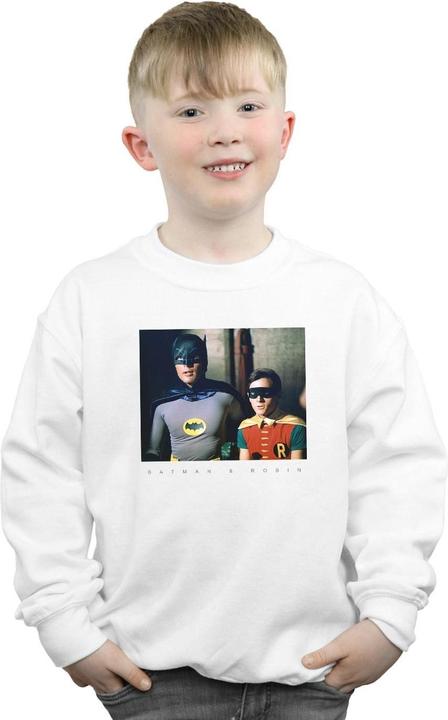 Immagine prodotto Felpa da ragazzo Batman Serie TV Dynamic Duo Photograph (152, 158)