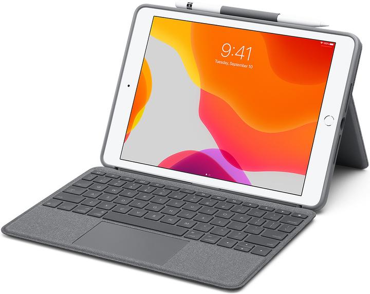 Produktbild Logitech Combo Touch (Eng. Int., iPad 2019 (7. Gen))