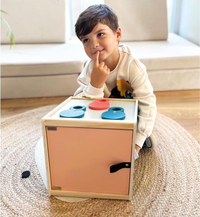 Produktbild small foot Sinnesbox aus Holz mit Linsen Sense