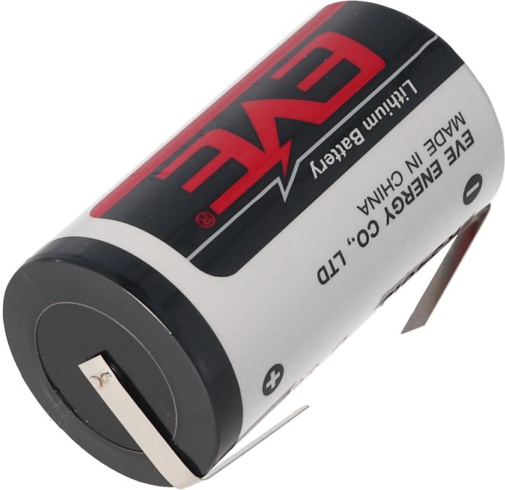 Immagine prodotto Eve Batterie Batterie ER34615 D S, ER34615DSEVE, mit Lötfahnen in U-Form (1 pz., D, 19000 mAh)