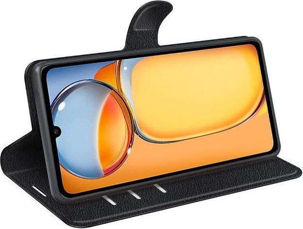 Immagine prodotto MU Classic Serie di copertine per libri in pelle Litchi (Xiaomi Poco C65, Xiaomi Redmi 13C)
