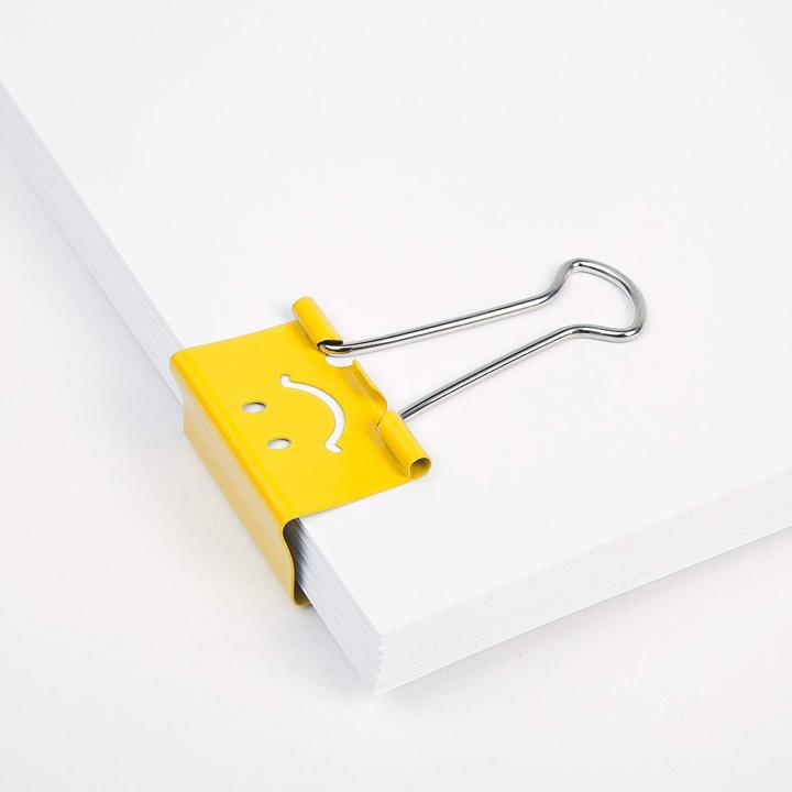 Actual product image Rapesco foldback clamp Emoji (1 x)
