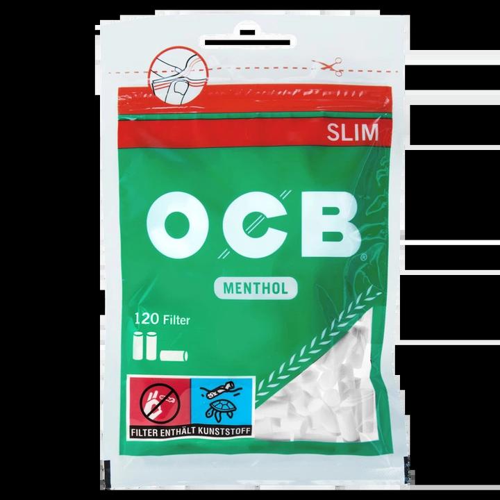 Produktbild OCB Slim Menthol Zigarettenfilter