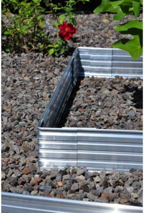 Actual product image Green Split Set of 10 Green Universe lawn edging 14cm x 100cm (10m) (100 cm)