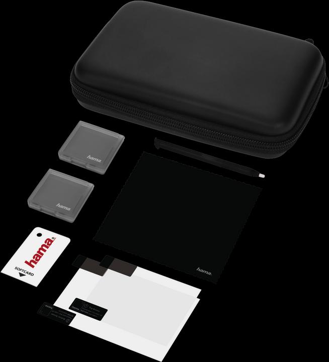 Produktbild Hama 8in1-Zubehör-Set für Nintendo New 3DS XL, schwarz (3DS XL)