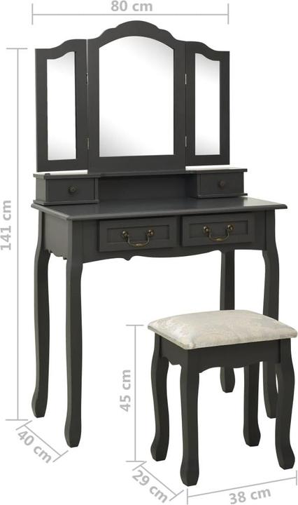 Produktbild VidaXL Killy (80 x 69 x 141 cm)