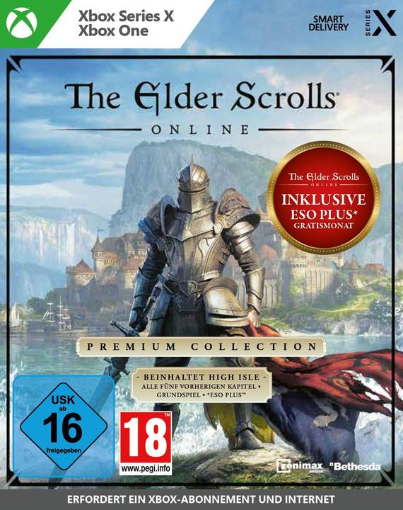 Produktbild Bethesda The Elder Scrolls Online: Premium Collection (Xbox Series X, Xbox One S, DE)