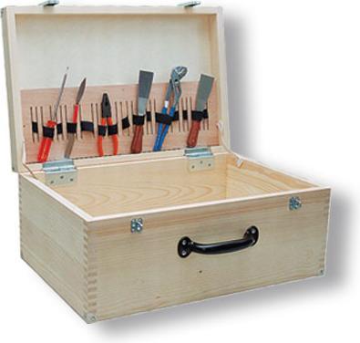 Image du produit Peka Pinselfabrik Boîte à outils en bois, vide