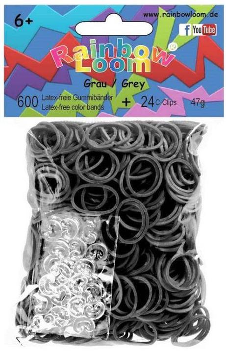 Immagine prodotto Rainbow Loom Elastici di gomma grigi (24 pz.)