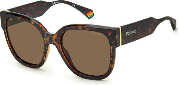 Polaroid Zonnebril Volwassenen Bruin Volledig omrand Polarizerend