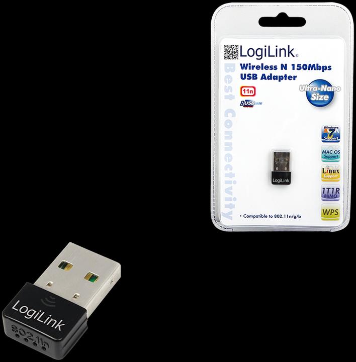 Actual product image LogiLink Nano WLAN (USB 2.0)