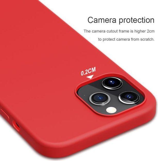 Actual product image Nillkin Flex Pure Series Silicone Sleeve (Apple iPhone 12 Pro Max)