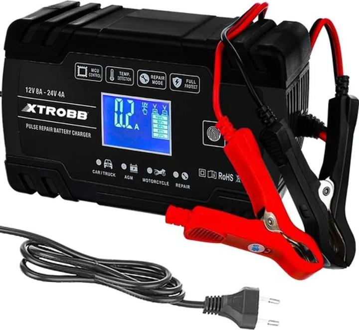 PRO-mounts Automatischer Gleichrichter für 12V- oder 24V-Batterie (24V, 12V)