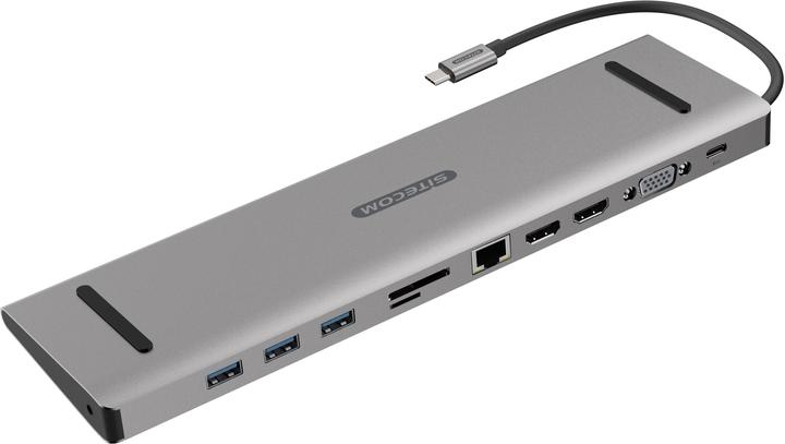 Sitecom CN 389 Multiport Pro Dock (USB-C, 10 Ports)