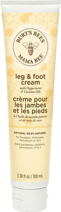 Actual product image Burt's Bees Mama Bee - Leg & Foot Crème (Foot cream & foot gel, 100 ml)