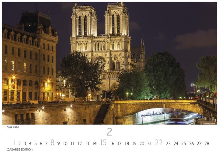 Actual product image Paris 2026 S 24x35cm (24 x 35 cm, German)