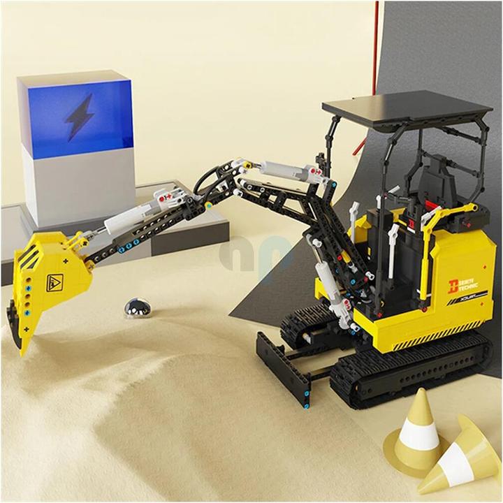 Produktbild HappyBuild 22006 - Kleiner Bagger (RC) (1718 Teile)