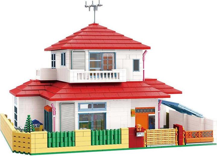 Actual product image Qman Crayon Shin-Chan family house