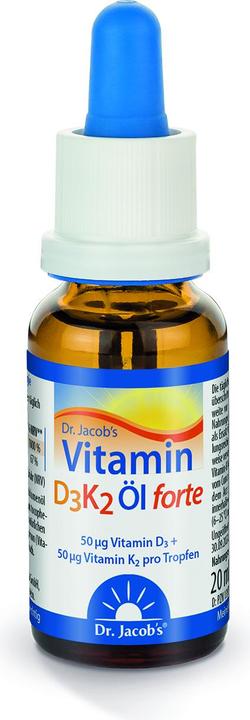 Immagine prodotto Dr. Jacob's Olio D3K2 forte (1 Pezzo/i, Goccia, 71 g)