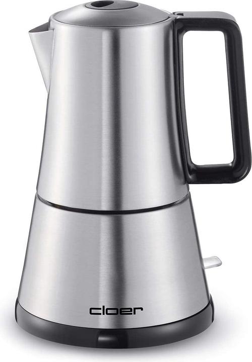 Actual product image Cloer 5928 3-6 cups, stainless steel single (3 T.)